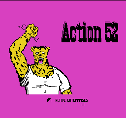Action 52 Title Screen